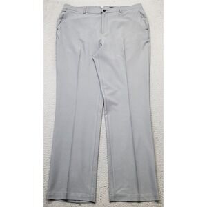 Dunning Golf Pants Mens 38/32 Gray Performance Stretch Regular Fit Straight Leg